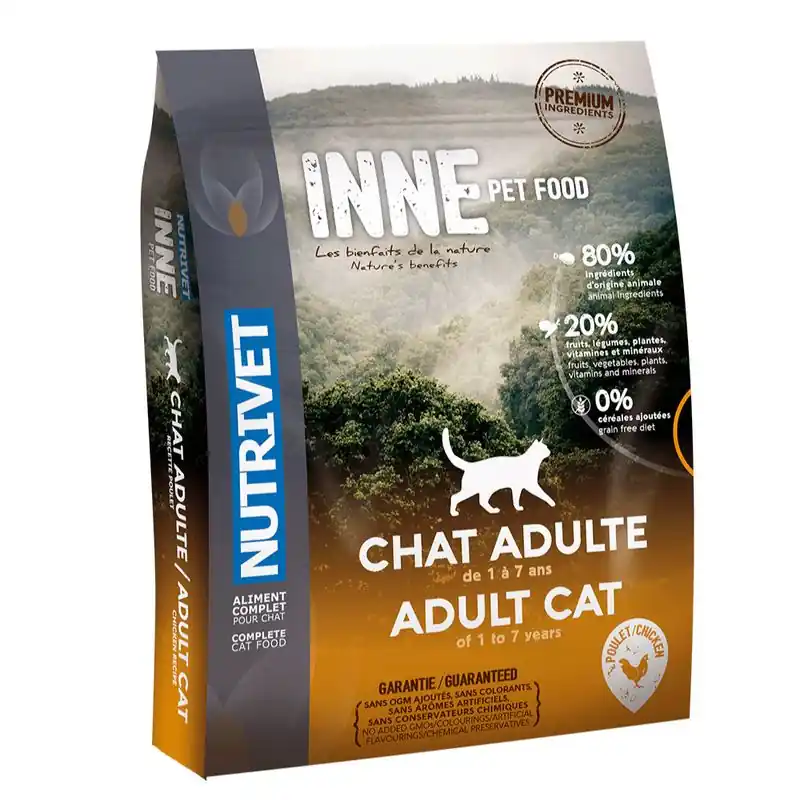 Akció Nutrivet Inne Adult Cat pulyka
