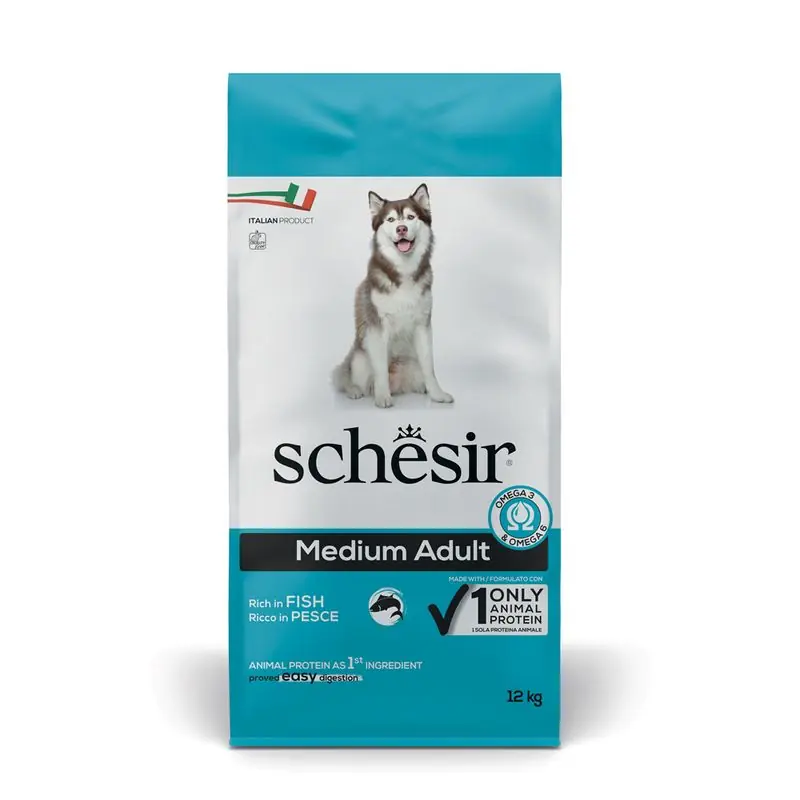 Gyors szállítás Schesir Dog Medium Maintenance hal