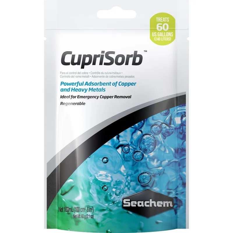 Gyors szállítás Seachem CupriSorb - 100 ml - szűrőanyag