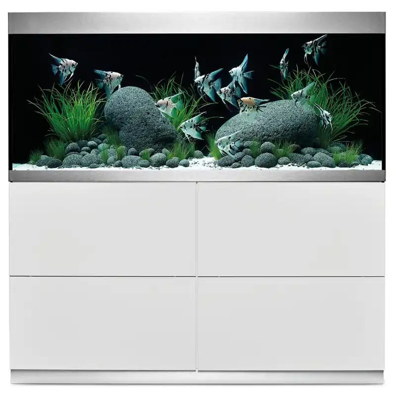 Bestseller OASE HighLine Opti-White 400 akvárium bútorral - Fehér