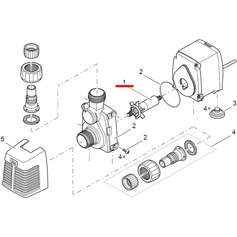 Outlet OASE rotor tengellyel - OptiMax 3000