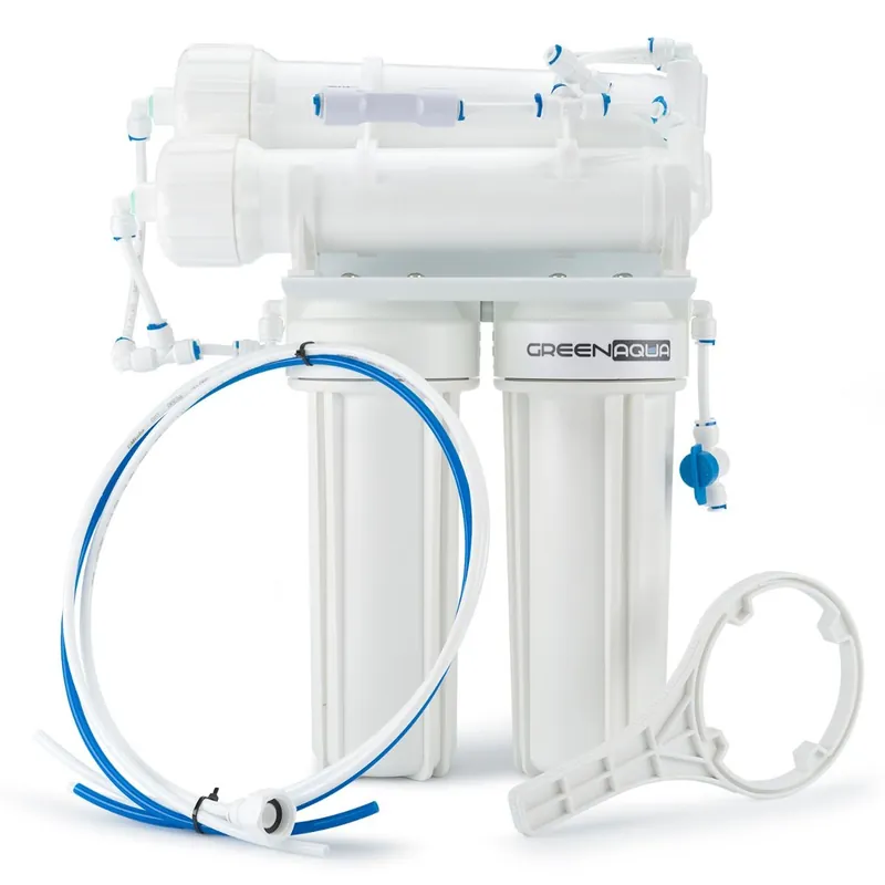 Alacsony ár Green Aqua RO vízlágyító készülék - 1540 l/nap 2x200 gpd