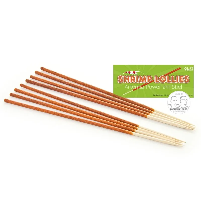 Akció GlasGarten Shrimp Lollies Artemia Sticks - 8 db - garnélatáp