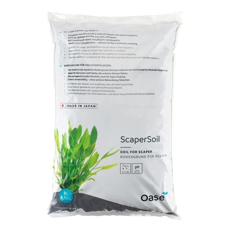 Azonnal elérhető OASE ScaperLine Soil Black - 9 l