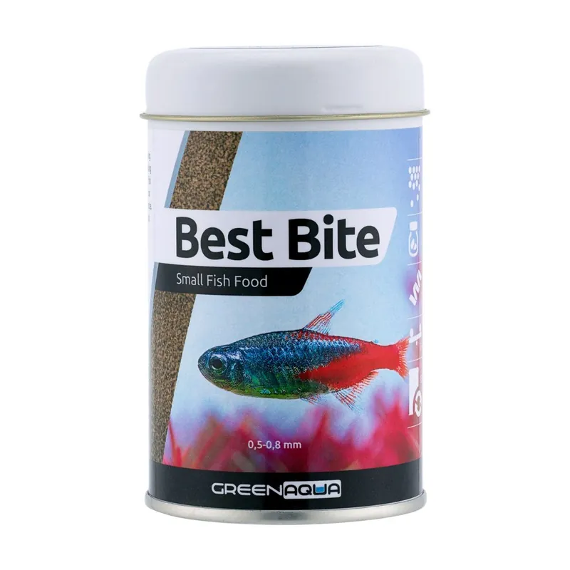 Prémium Green Aqua Best Bite Small - 90 g - haltáp