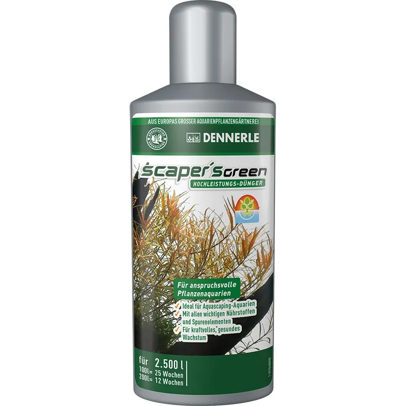 Dennerle Scapers Green - 250 ml - növénytáp Expressz kézbesítés