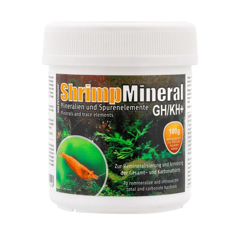 Biztonságos fizetés SaltyShrimp Shrimp Mineral GH/KH+ - 100 g - vízkeménység növelő