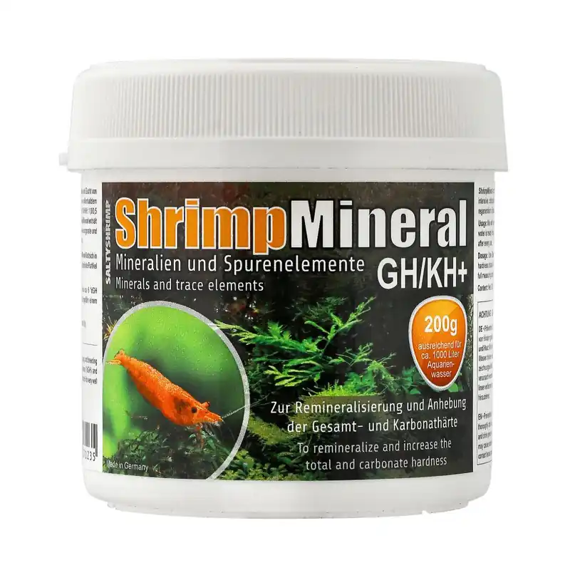 Legkelendőbb SaltyShrimp Shrimp Mineral GH/KH+ - 200 g - vízkeménység növelő