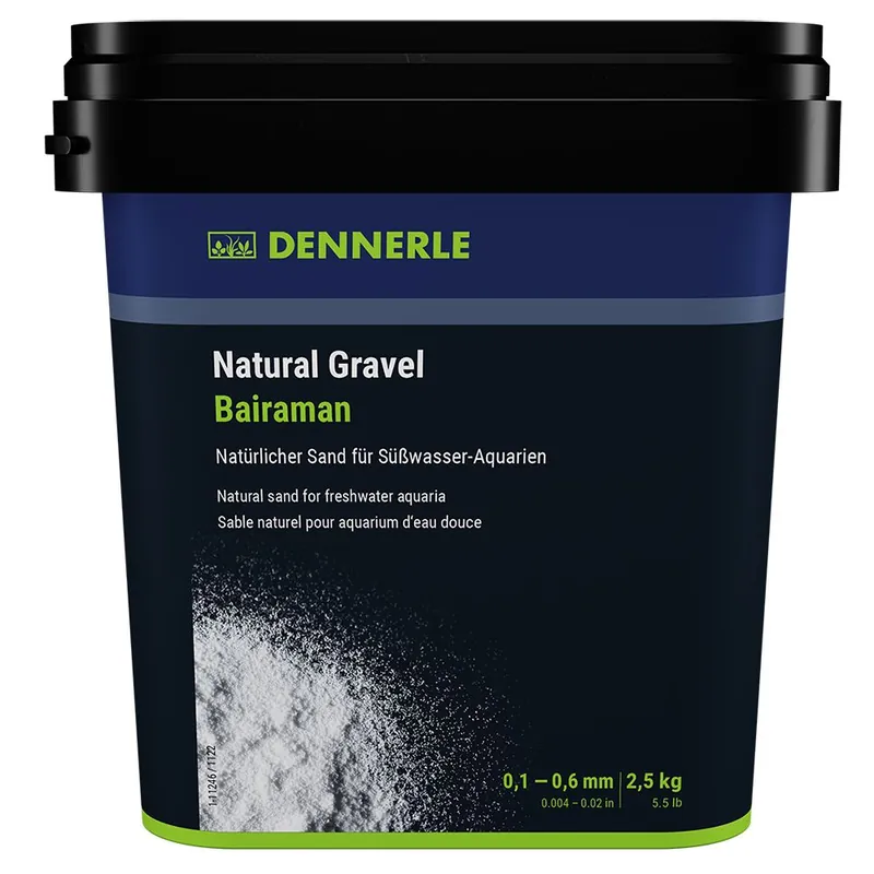 Dennerle Natural Gravel Bairaman 0.1-0.6 mm - 2.5 kg Szuper akció
