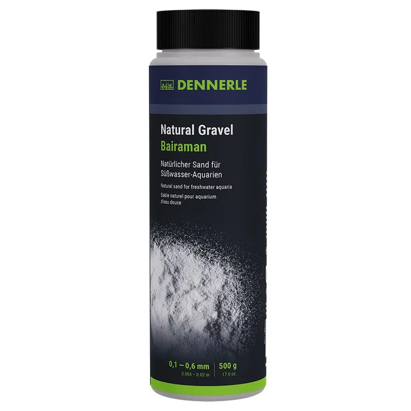 Outlet Dennerle Natural Gravel Bairaman 0.1-0.6 mm - 500 g