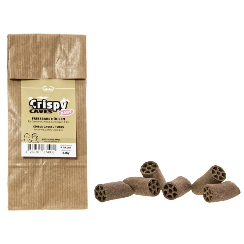 GlasGarten Crispy Caves Baby - 6 db - ehető garnéla bújkáló Vedd meg most