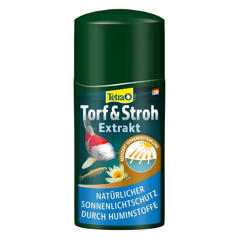 Azonnal elérhető Tetra Pond Peat&Straw Extract - 5 m3-hez - 250 ml - tavi algagátló