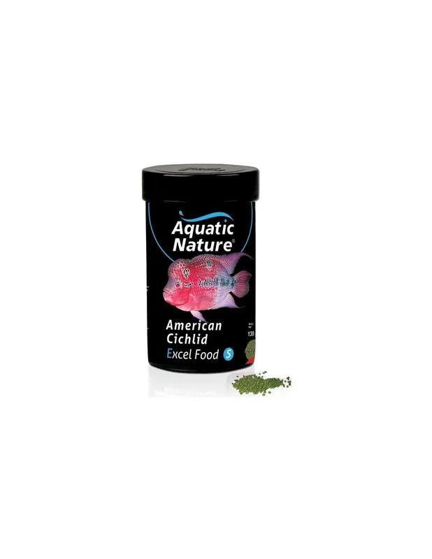 Akciós ár Aquatic Nature American Cichlid Excel Color S szemcsés díszhaleleség - 320ml