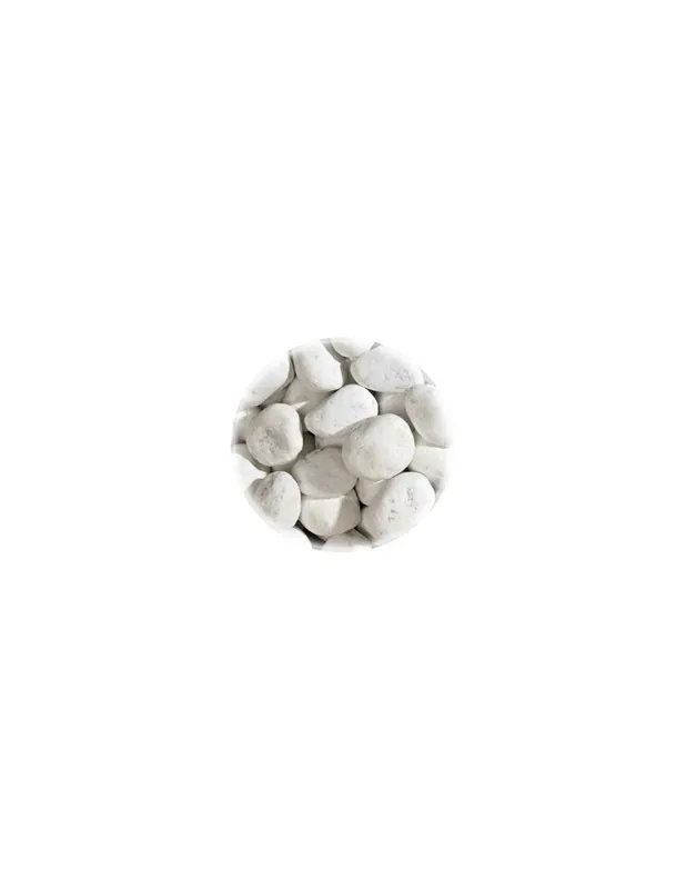 Görgeteg kavics akvárium dekoráció fehér 1kg Árengedmény