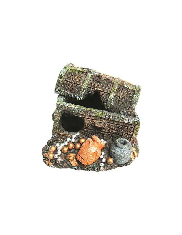 Akció KINCSESLÁDA akvárium dekoráció - R026 Happet (7,5x7x6,5cm)