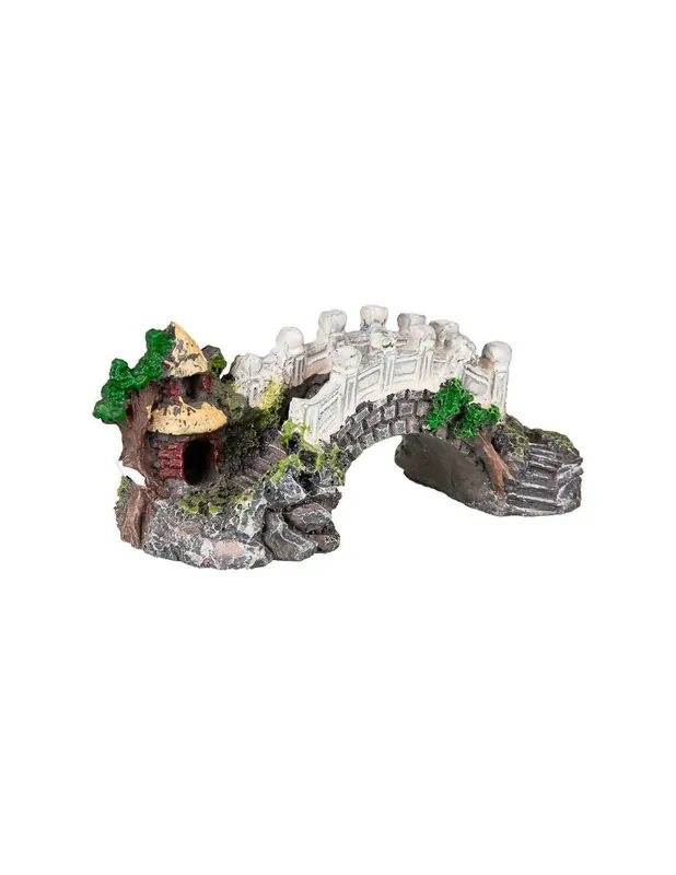 Nézd meg most KŐHÍD akvárium dekoráció - R066 Happet (10x4,5x4cm) - KIFUTÓ