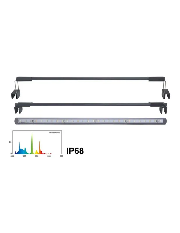Olcsó LED akvárium világítás vízálló - 76cm/25W (SZER-BER SZBN-76P)