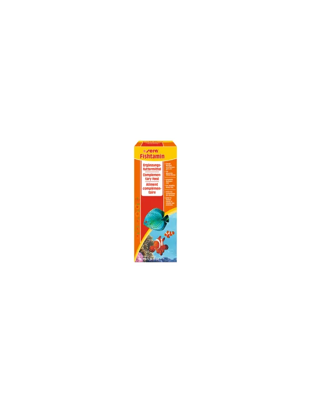 Sera Fishtamin vitamin készítmény díszhalaknak - 100ml Kedvezményes ár