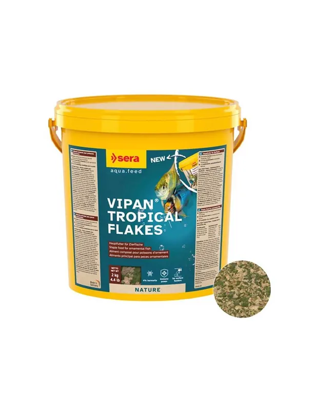 Ajánlat Sera Vipan Tropical Flakes XL lemezes díszhaleleség - 2000g