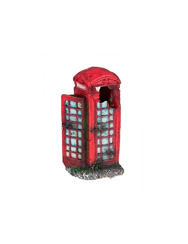Ajánlat TELEFONFÜLKE akvárium dekoráció - R004 Happet (4,5x4x8cm)