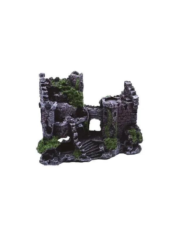 Csak ma VÁRROM akvárium dekoráció - 19x6,5x14cm (GU-389)
