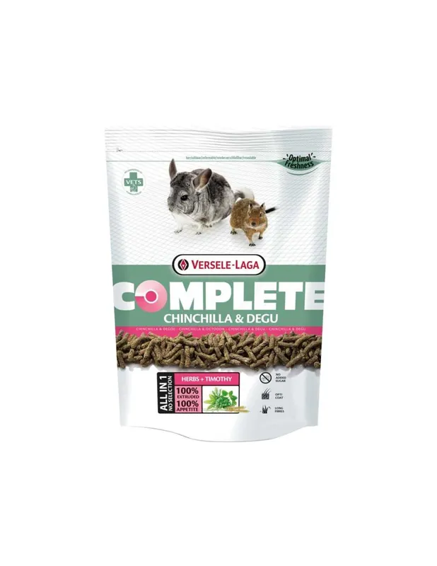 Versele-Laga Chinchilla & Degu Complete csincsilla és degu eledel 500g Árcsökkenés
