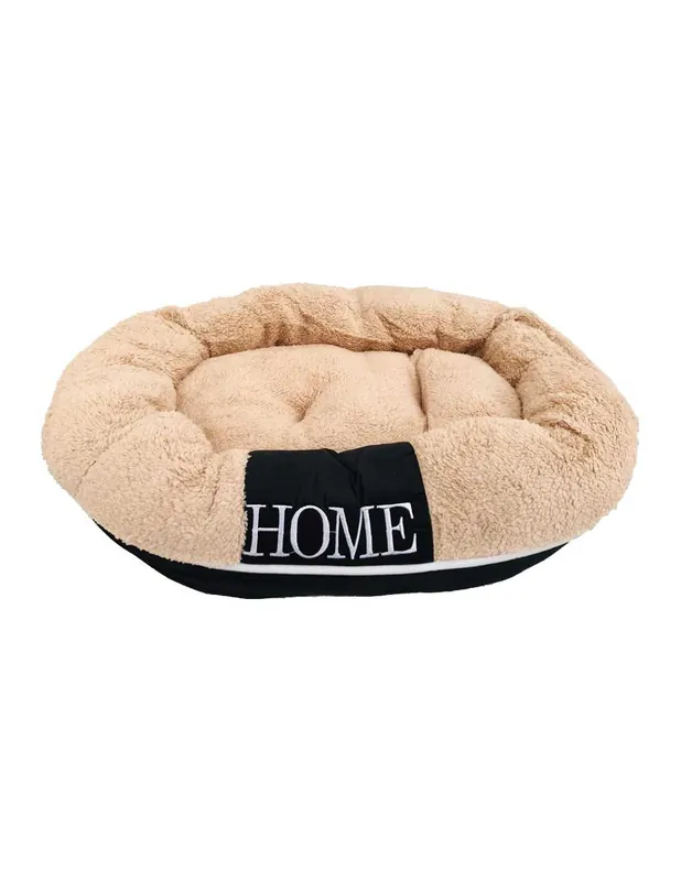 HOME kisállat fekhely párna fekete (CI90) - 60x54x14cm Legkelendőbb
