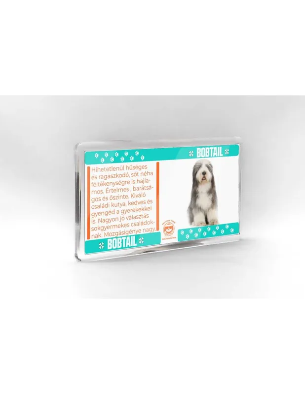 Olcsóbb Kutyás hűtőmágnes 11*6cm - BOBTAIL