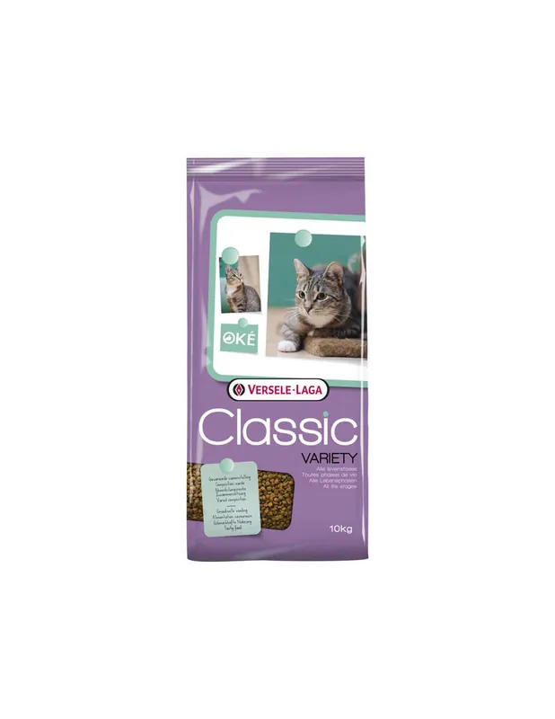 Olcsó Versele-Laga Classic Variety száraz macskaeledel 10kg