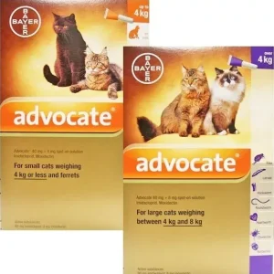 Advocate spot-on macska 4 kg alatt 3 db Vásárlói kedvenc