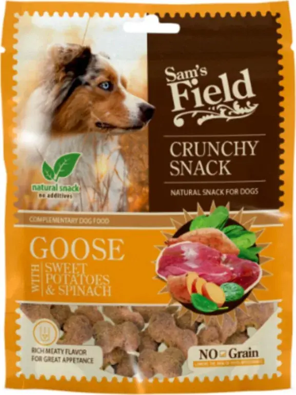 Árcsökkenés Sam‘s Field keksz liba & édesburgonya & spenót 200 g