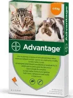 Advantage Spot On 4 kg alatt 4 db Outlet