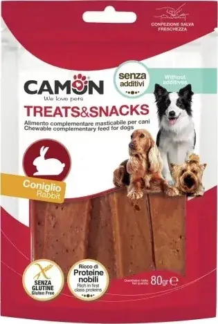Camon snack nyulas lapok 80 g Szezonális akció