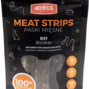 4Dogs Original Marhahúscsík Jutalomfalat Szarvasagancsporral 100 g Bestseller