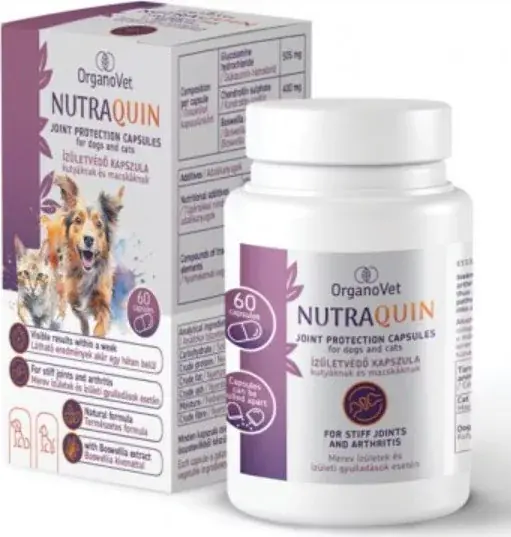 Kihagyhatatlan ajánlat OrganoVet NutraQuin 60 db