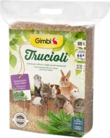 Outlet Gimbi rágcsáló alom faforgács alapú 60 l