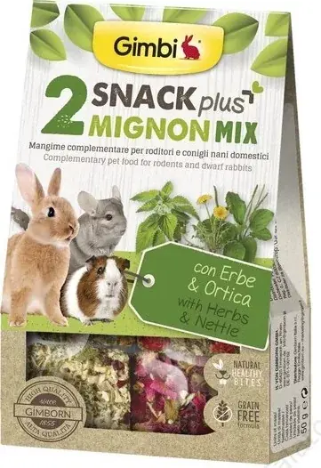 Ajánlat Gimbi Snack Plus Mignon Mix 2 csalán 50 g