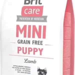 Kedvezmény Brit Care Mini Grain Free Puppy Lamb 2 kg