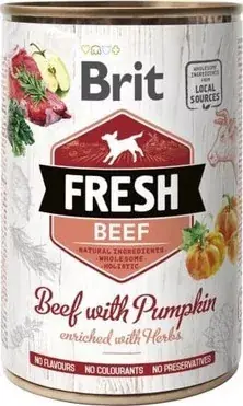 Ajánlat Brit Fresh Beef with Pumpkin 400 g