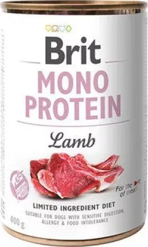 Brit Mono Protein Lamb 400 g Expressz szállítás