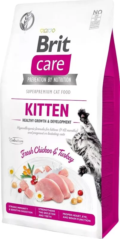 Brit Care Cat Grain Free KITTEN Chicken and Turkey 2 kg Bestseller
