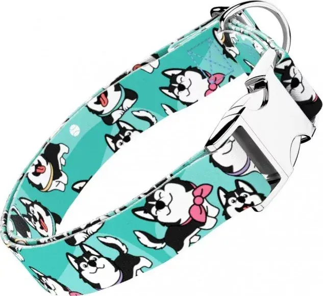 April&June Husky kék nyakörv Biztonságos fizetés