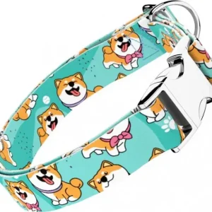 Alacsony ár April&June Shiba Inu kék nyakörv