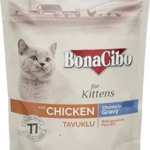 Bonacibo Pouch - Wet Kitten Food - Chicken 85 g Különleges ajánlat
