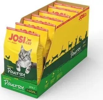 JosiCat Crunchy Poultry 7 x 650 g Árcsökkenés