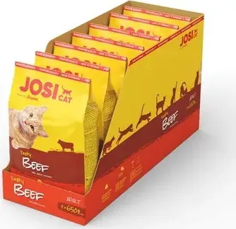JosiCat Tasty Beef 7 x 650 g Árcsökkenés