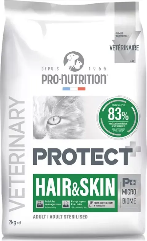 Olcsóbb Flatazor Pro-Nutrition Protect Cat Hair&Skin 2 kg