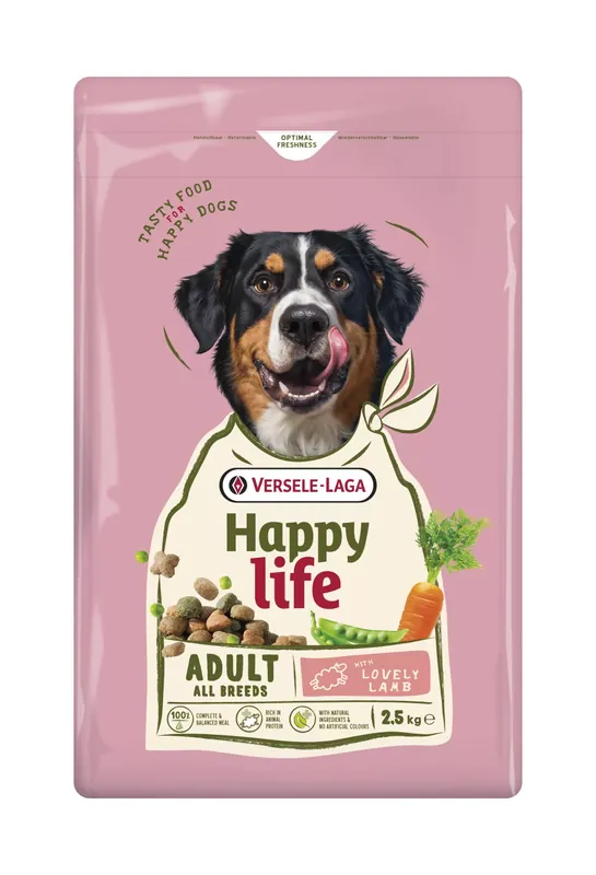 Kedvezményes ár Versele Laga Happy Life Adult Lamb 2,5 kg