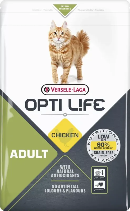Kiárusítás Versele Laga Opti Life Cat Adult 1 kg