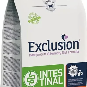 Kiárusítás Exclusion Intestinal Pork & Rice macska gyógytáp 1,5 kg
